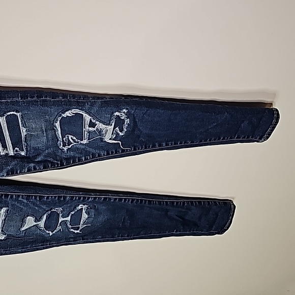 AMERICAN Eagle next level stretch size 2 high rise jeggings - Picture 3 of 8